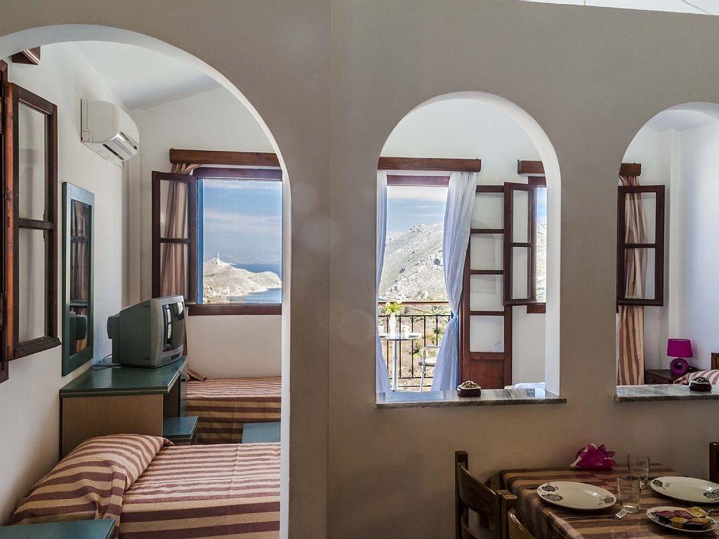 Symi Sun Apartments Luaran gambar